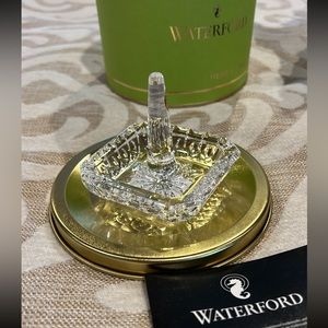 Waterford crystal ring holder